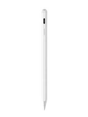 3rd Generation Smart Digital iPad Stylus – White. Features wireless charging and a magnetic design; compatible with all iPads and tablets.