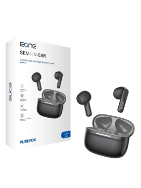EONE PUREVOX Wireless Bluetooth Headphones – Black