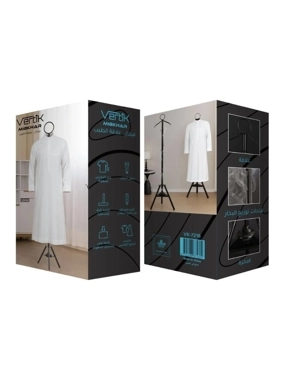 Incense burner and clothes steamer with holes and multi-purpose hanger - VERTIK