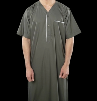 Men’s short-sleeve home thobe