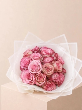 Shaden Pink Rose Bouquet
