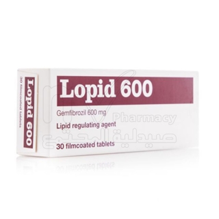 LOPID 600/MG FC TAB 30/FC TAB