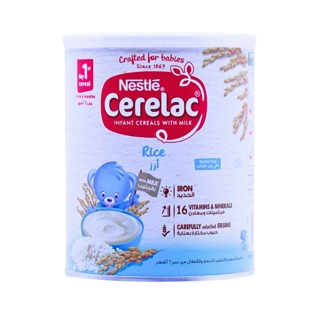 CERELAC RICE W\MILK +1M 400G