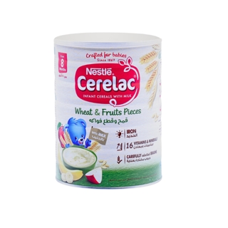 CERELAC WHEAT W\MILK +1M 400G