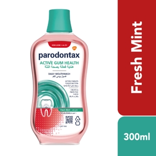 PARODONTAX M\W ACTIVE GUM FRESH MINT 300ML