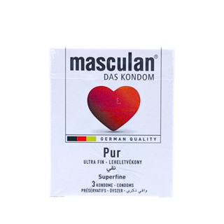MASCULAN CONDOM PUR 3PCS