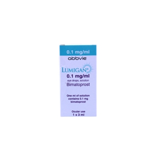LUMIGAN 0.1/MG EYE DROPS 3ML