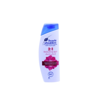 HEAD&SHOULDERS SHAMP SMOOTH&SILKY 2IN1 400ML