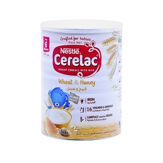 CERELAC WHEAT&HONEY W\MILK +6M 1KG