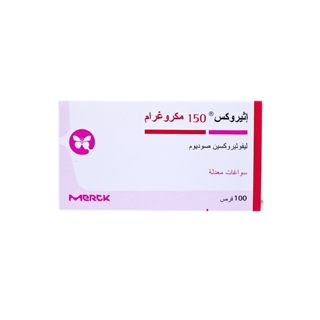 EUTHYROX 150/MCG TAB 100/TAB
