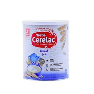 CERELAC WHEAT W\MILK +1M 400G
