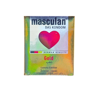 MASCULAN CONDOM GOLD 3PCS