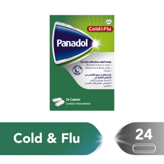 PANADOL COLD&FLU NIGHT TIME CAPLET 24/CAPLET