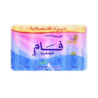 FAM PADS ONE STEP COMFORT BODY SHAPED 50PADS