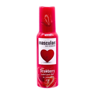 MASCULAN GEL LUBRICANT STRAWBERRY 75ML