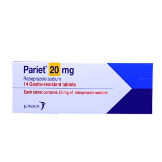 PARIET 20/MG TAB 14/TAB