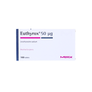 EUTHYROX 50MG 100TAB