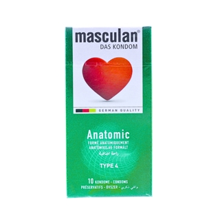 MASCULAN CONDOM ANATOMIC TYPE4 10PCS