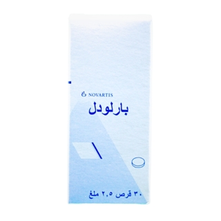 PARLODEL 2.5 MG 30 TAB