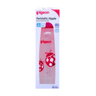 PIGEON BOTTLE 240ML DECO ANIMA