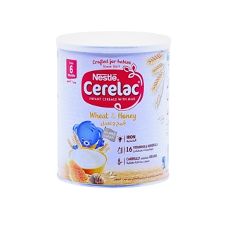 CERELAC WHEAT&HONEY W\MILK +6M 400G