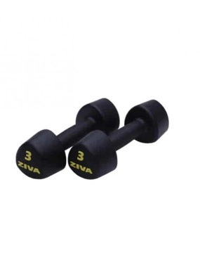 ZIVA Rubber Studio Dumbbells