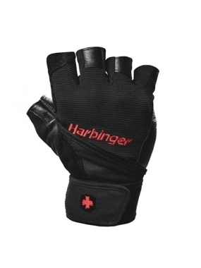 Harbinger Men's Pro Wristwrap Weightlifting Gloves