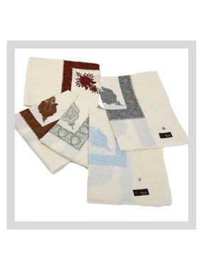 Embroidered Kashmiri shawl