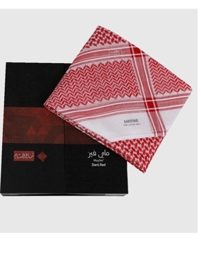 Shemagh MAYFAIR Dark Red