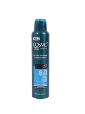 COSMO MEN ADVANCED ANTI-PERSPIRANT ICE DIVE 6 IN 1