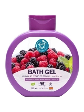 FRESH FEEL SHOWER GEL WITH CRANBERRY