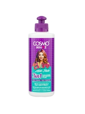 COSMO BOUNCE 3-IN-1 HAIR CREAM + HEAT PROTECTANT + STYLING FOR COLORED HAIR