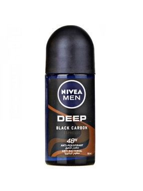 NIVEA MEN DEO ROLL-ON DEEP BLACK CARBON ESPRESSO