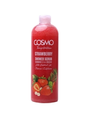 COSMO TEMPTATION SHOWER SCRUB STRAWBERRY