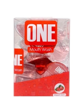 ONE ADVANCED MOUTHWASH CAPSULES STRAWBERRY FLAVOR 20 CAPSULES