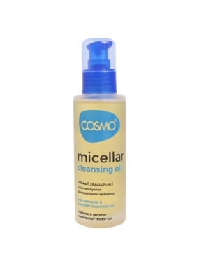 Cosmo Micellar Oil – Cleansing & Makeup Remover with Almond and Lavender Extracts