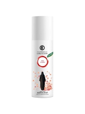 KREASYON CREATION ABAYA MIST RED CHARM