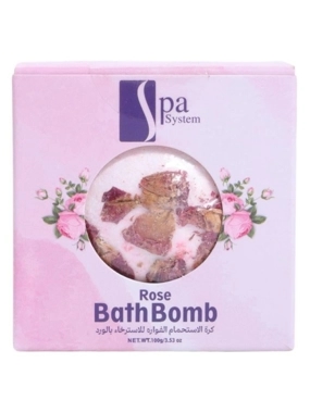 Spa System Relaxing Rose Bath Bomb