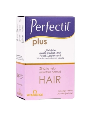 VITABIOTICS PERFECTIL FOOD SUPPLEMENT PLUS HAIR 60 TABLETS
