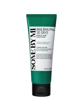 SOME BY MI CLEAR FOAM AHA-BHA-PHA 30DAYS MIRACLE ACNE