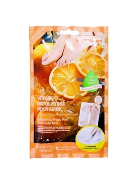 BUTTERFLY PERFECT FOOT PEELING SOCKS WITH VITAMIN C