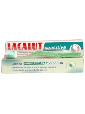 Lacalut Toothpaste for Sensitive Teeth + Free Brush