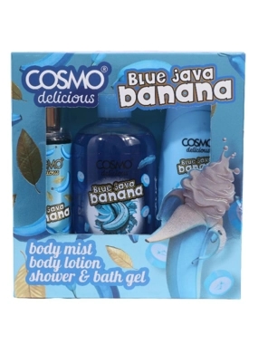 Cosmo Delicious body care set perfume, lotion, and shower gel