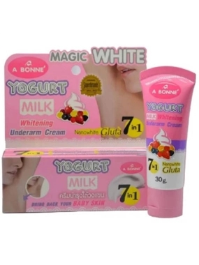 Ebony Whitening Cream And Deodorant With Yogurt