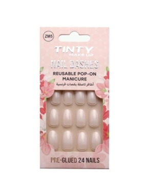 Tinti French Cut Artificial Nails ZM5