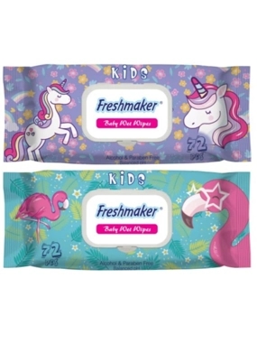 Fresh Maker Wet Wipes for Babies 72 PCS