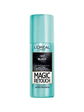 L'OREAL TEMPORARY HAIR DYE SPRAY BLACK
