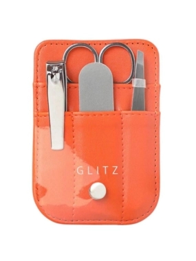 GLITZ 4-PIECE NAIL CARE KIT BAG