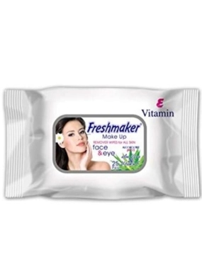 Fresh Maker Makeup Remover Wipes with Vitamin E & Aloe Vera 25PCS