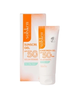 SOLSKIN GEL SUNSCREEN SPF 50+ FOR THE SKIN OILY FORMULA ANTI SHINE